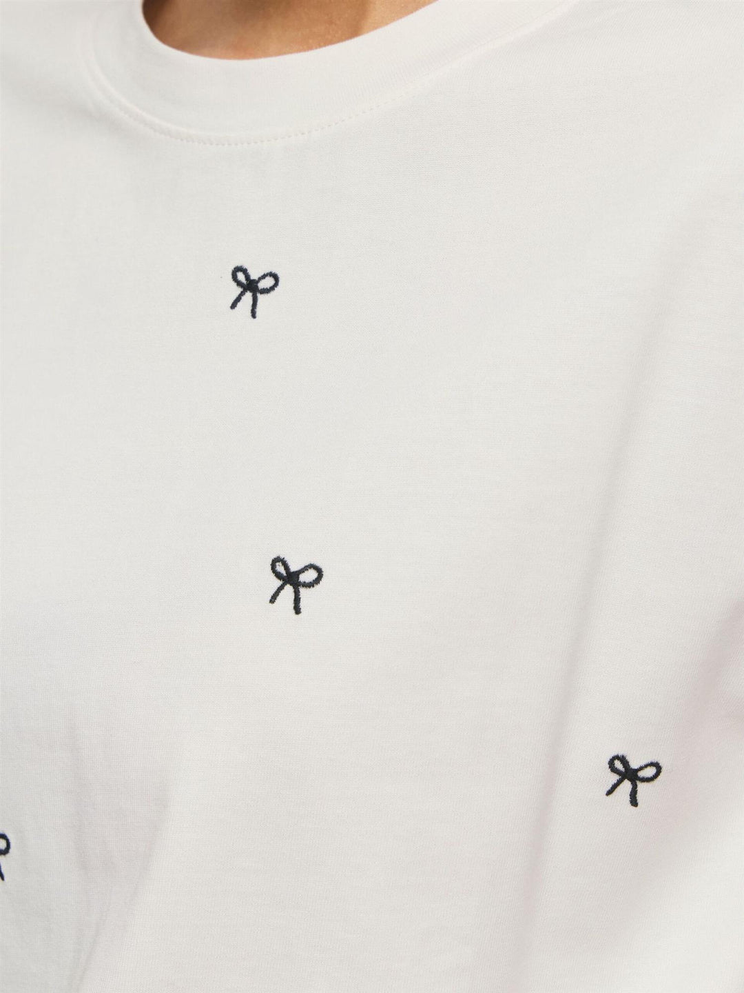 Vila Bow O-neck t-shirt