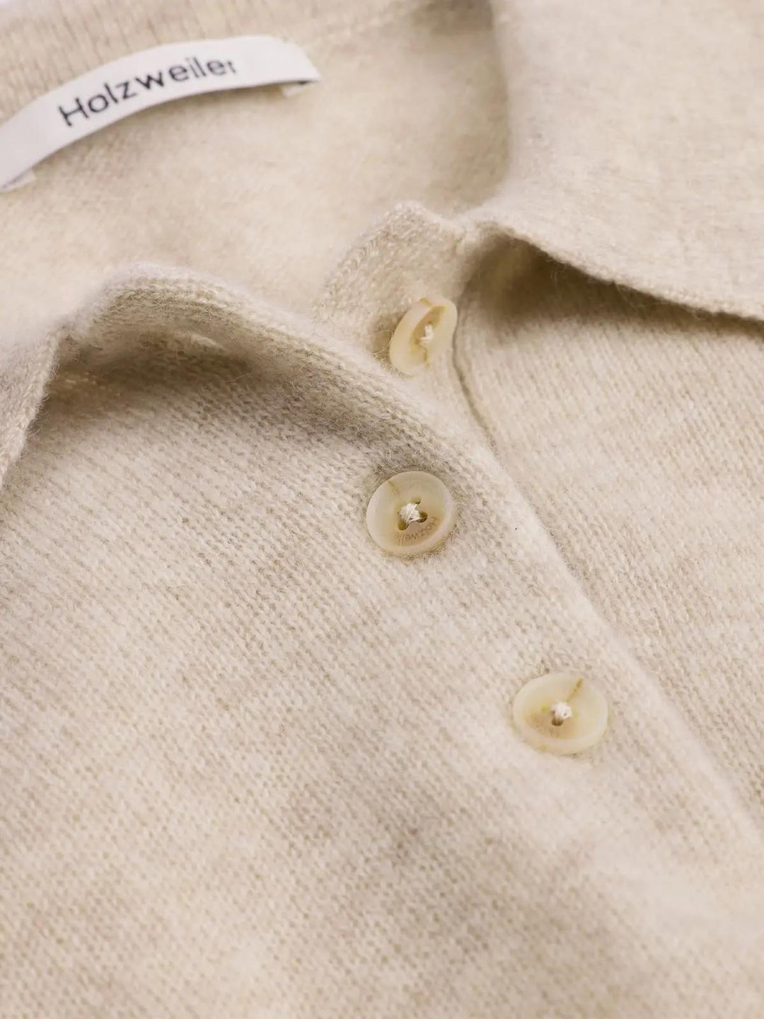 Holzweiler Cahmere short sleeve Polo