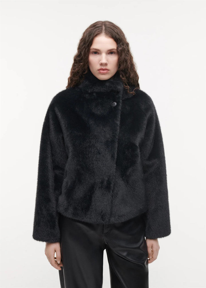 STUDIO AR Mallow Faux mink