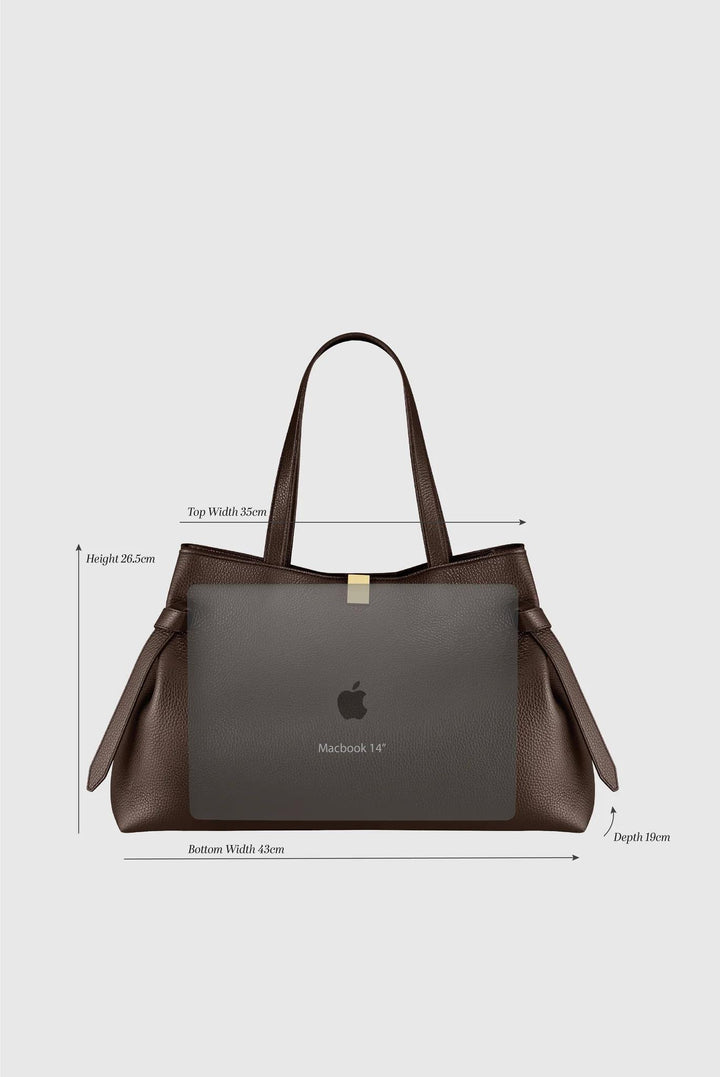 Yuzefi Gyoza Tote Suede