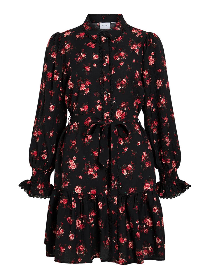 Vila Viclo rose shirt dress