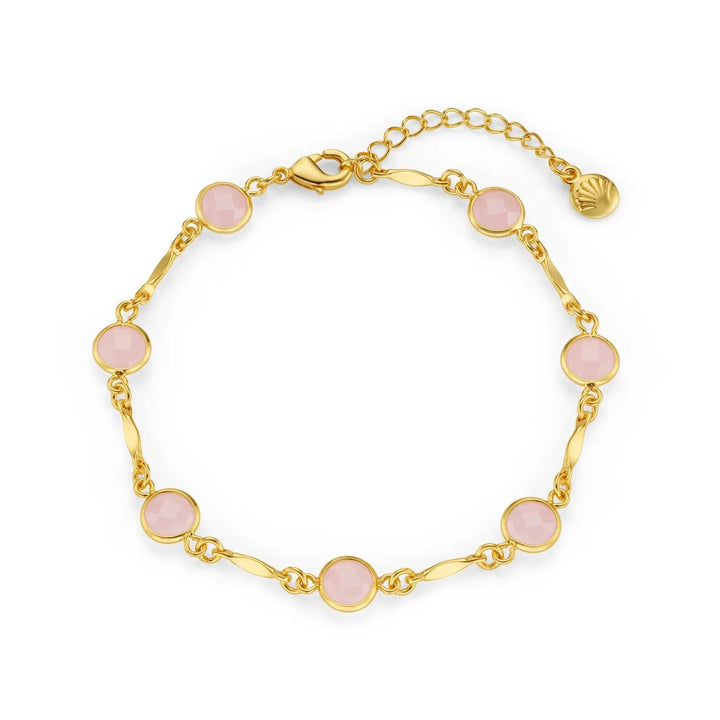 ORELIA Rwo &amp; bar link chain bracelet