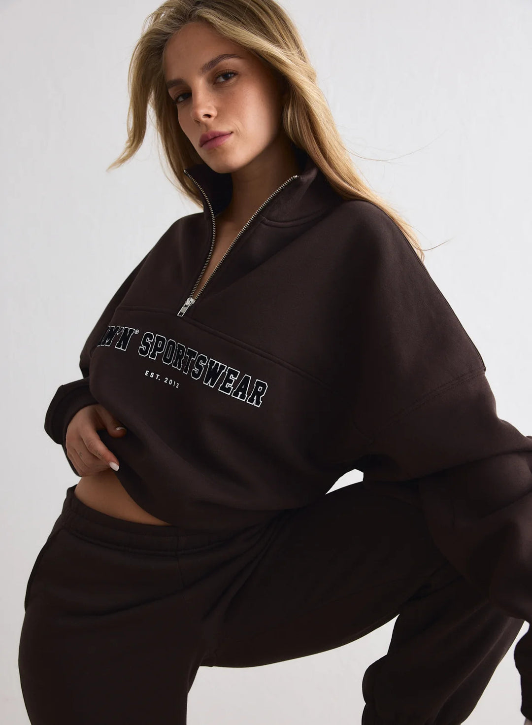 AIMN Varsity Sweat Half Zip
