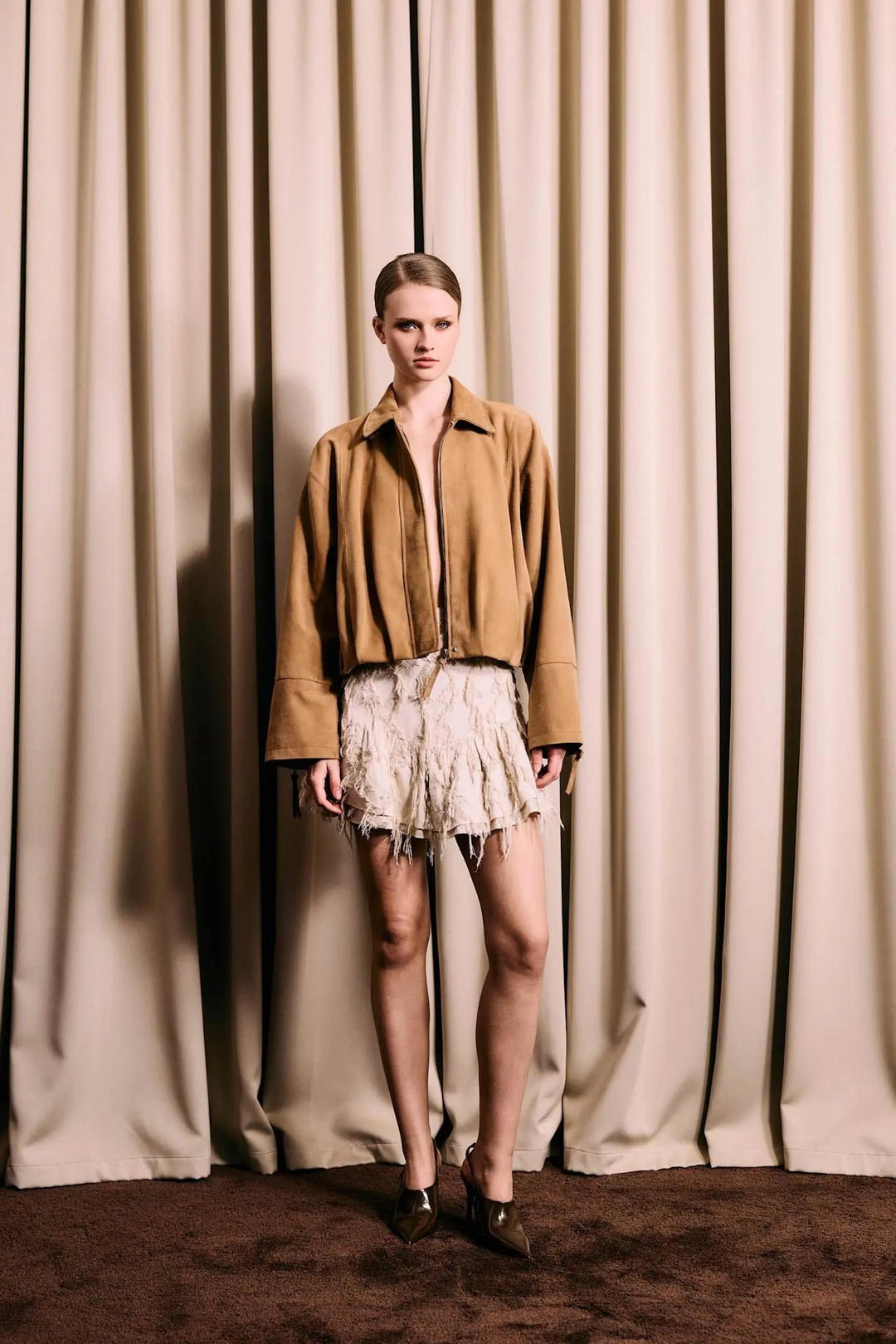 Iben Posy Fray Skirt