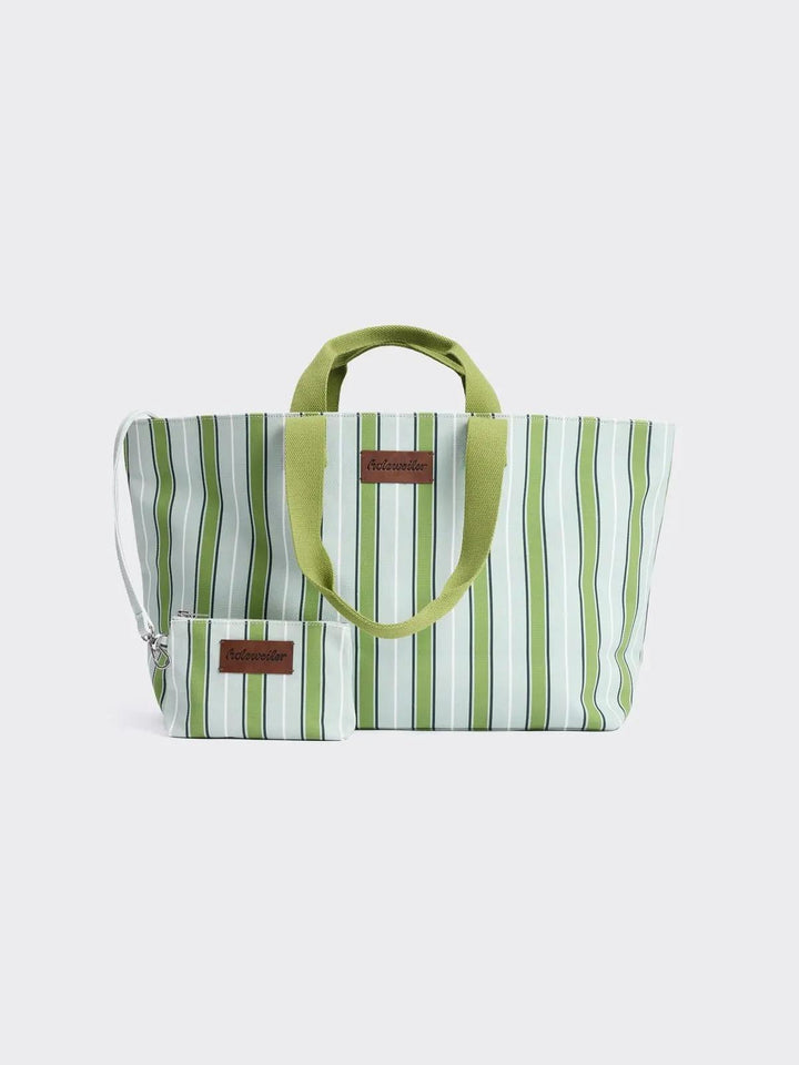 Holzweiler Bang stripe tote bag