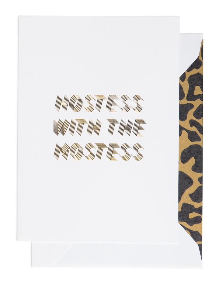 Cardsome Medium card Hostess with the mostess