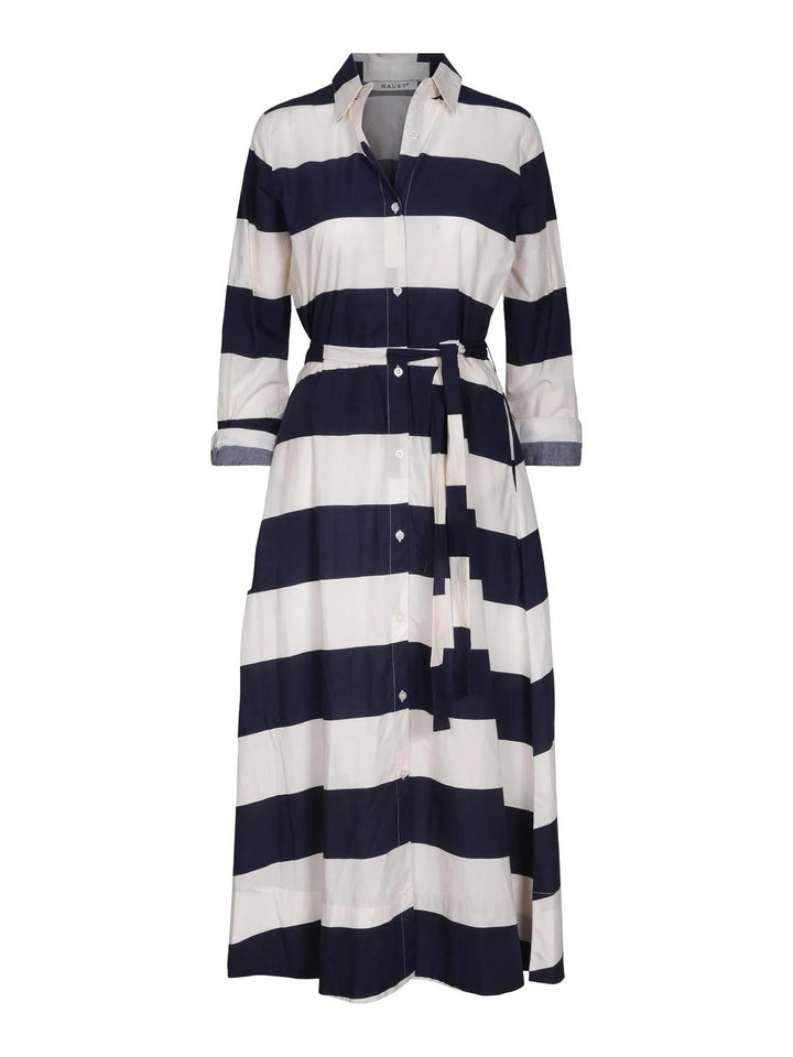 Haust Striped shirt dress