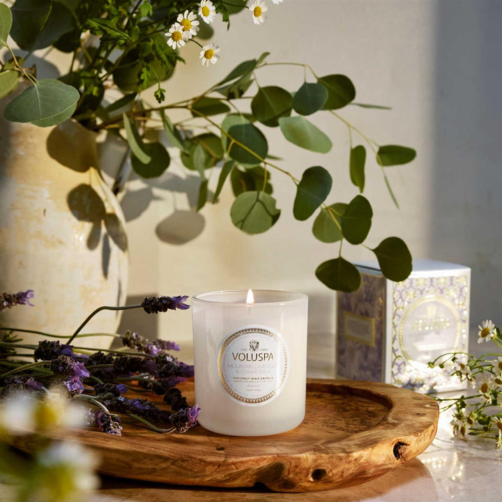 VOLUSPA Classic Boxed Mountain Lavender &amp; Chamomile