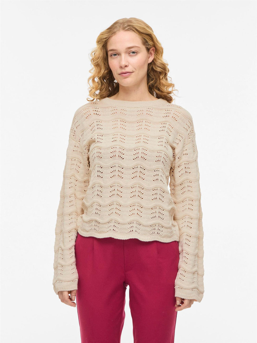 Vila Wave pointelle top