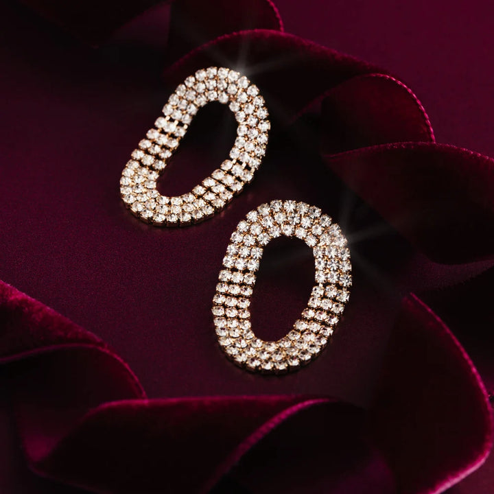 ORELIA Statement oval cupchain