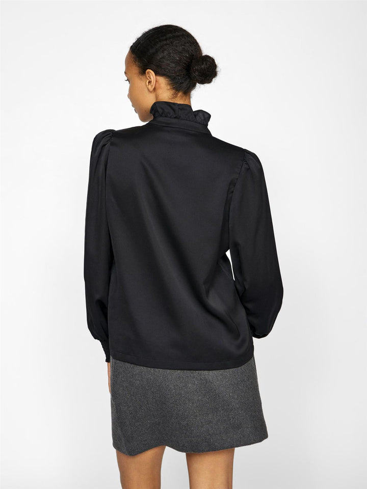 Vila Vilutto frill shirt