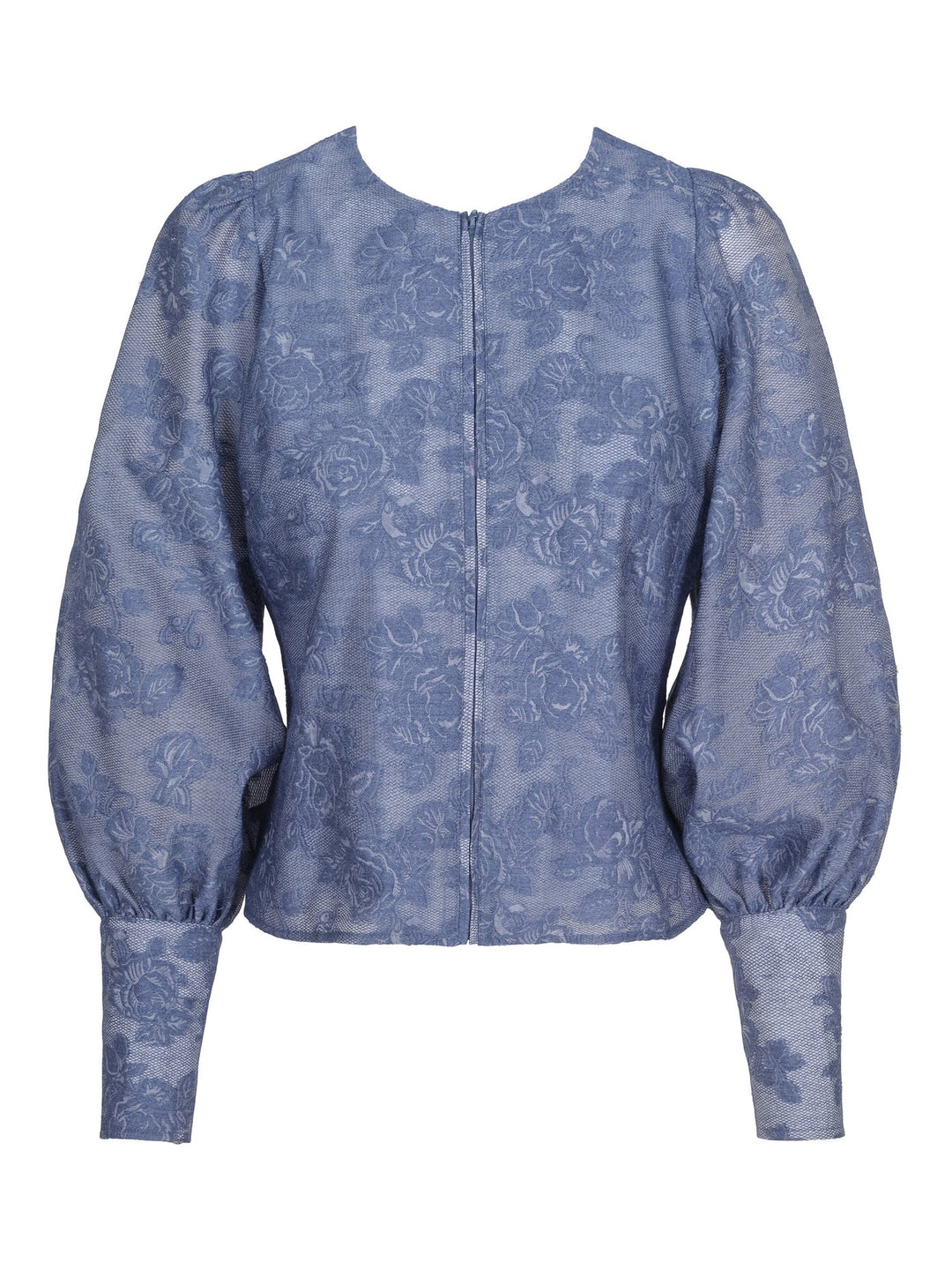 Haust Rose mesh blouse