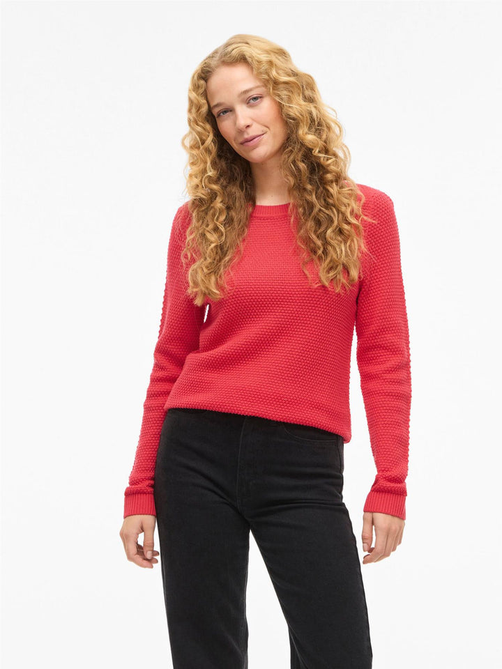 Vila VIDALO O-NECK L/S KNIT TOP