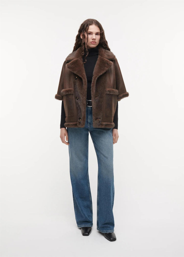 STUDIO AR Clara Faux Mink