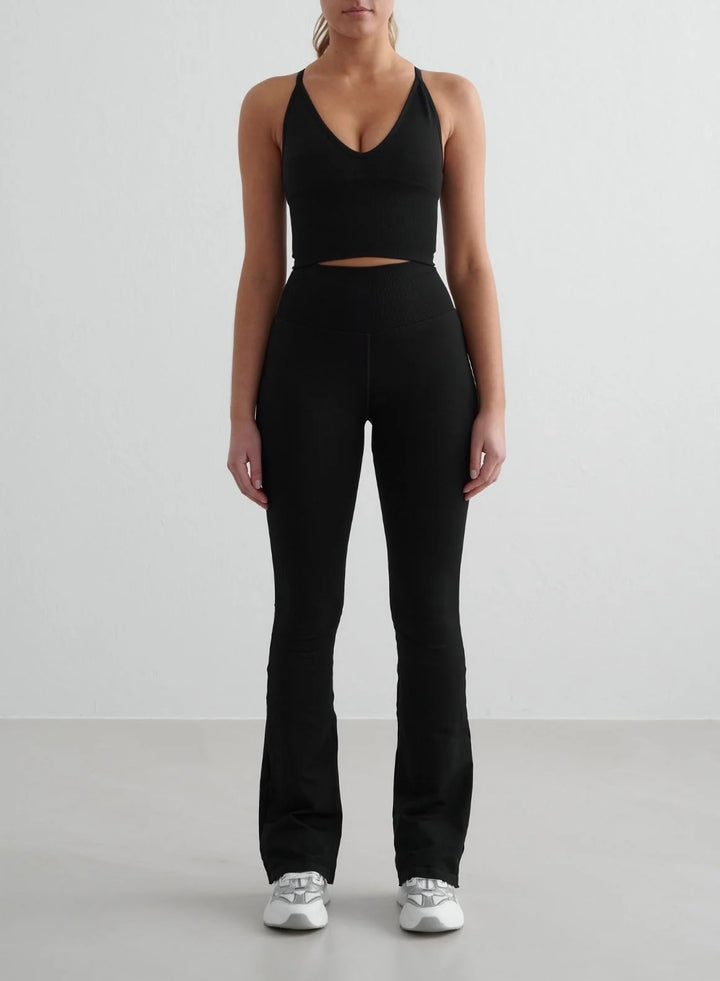 AIMN Shape Seamless Flare Tights