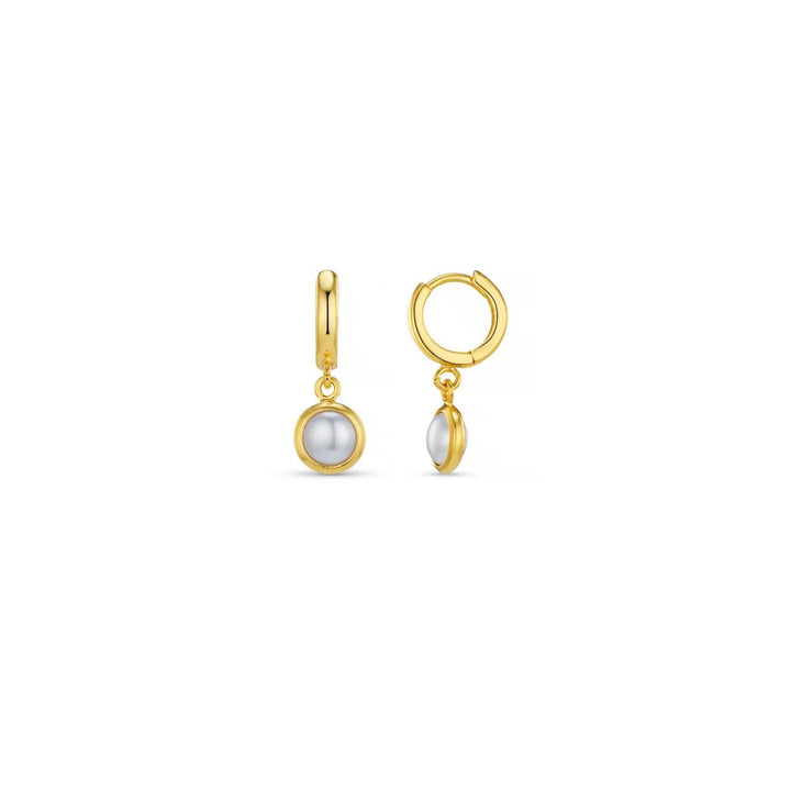 ORELIA Mini Micro pearl drop earring