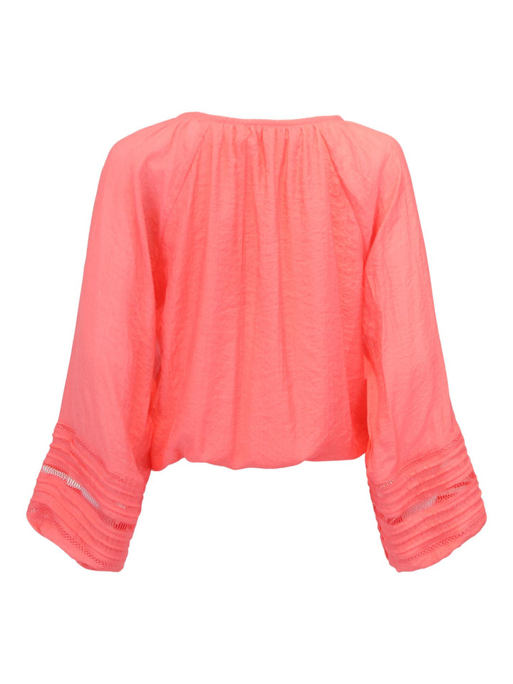 Haust Seem Detail Sleeve Blouse