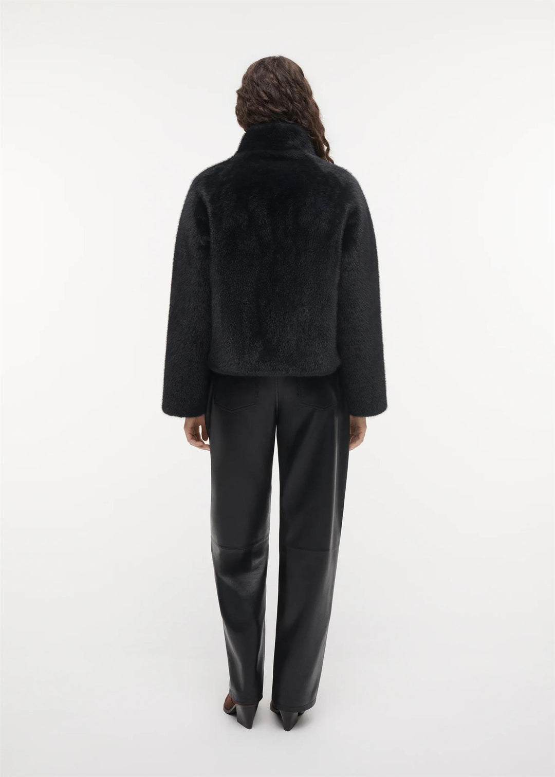STUDIO AR Mallow Faux mink