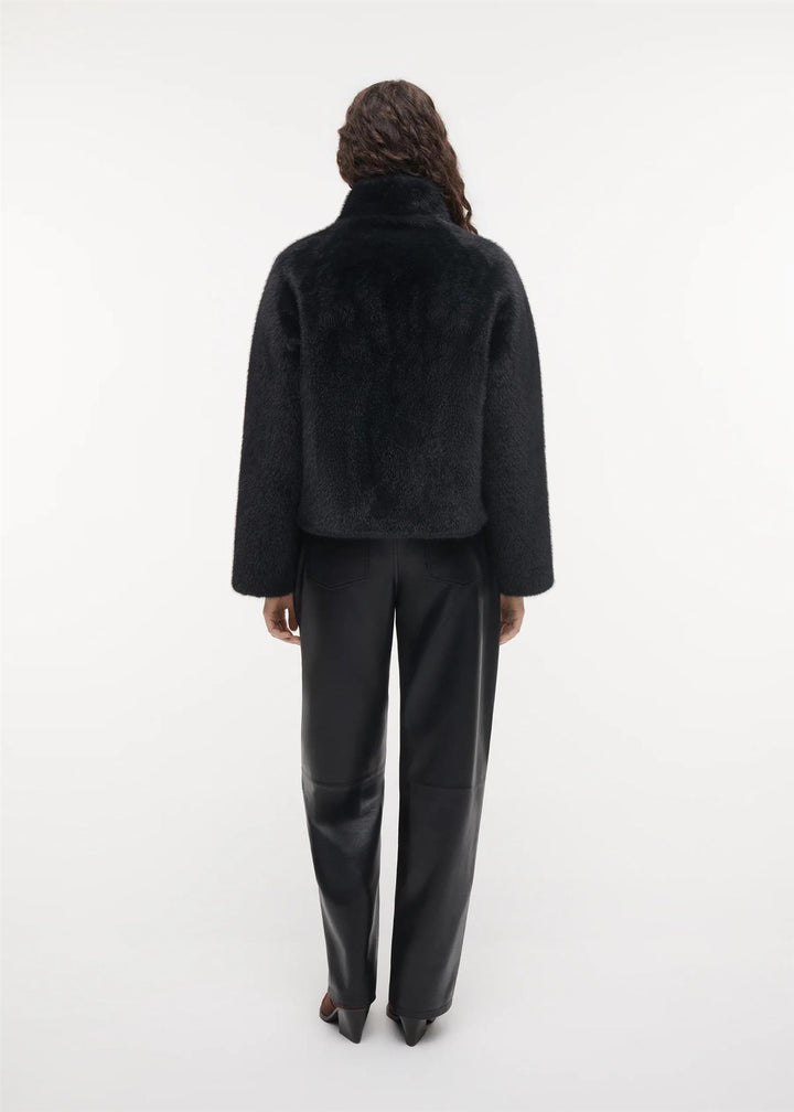 STUDIO AR Mallow Faux mink