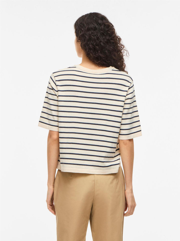 Vila Malu Neck knit top