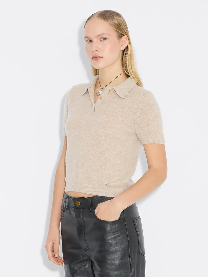 Holzweiler Cahmere short sleeve Polo
