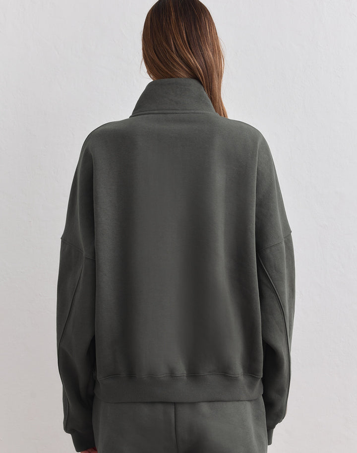 AIMN Varsity Sweat Half Zip