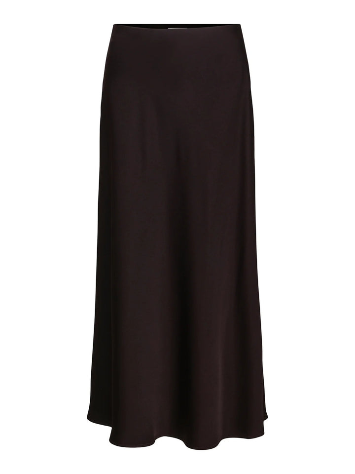 Haust Long Satin Skirt