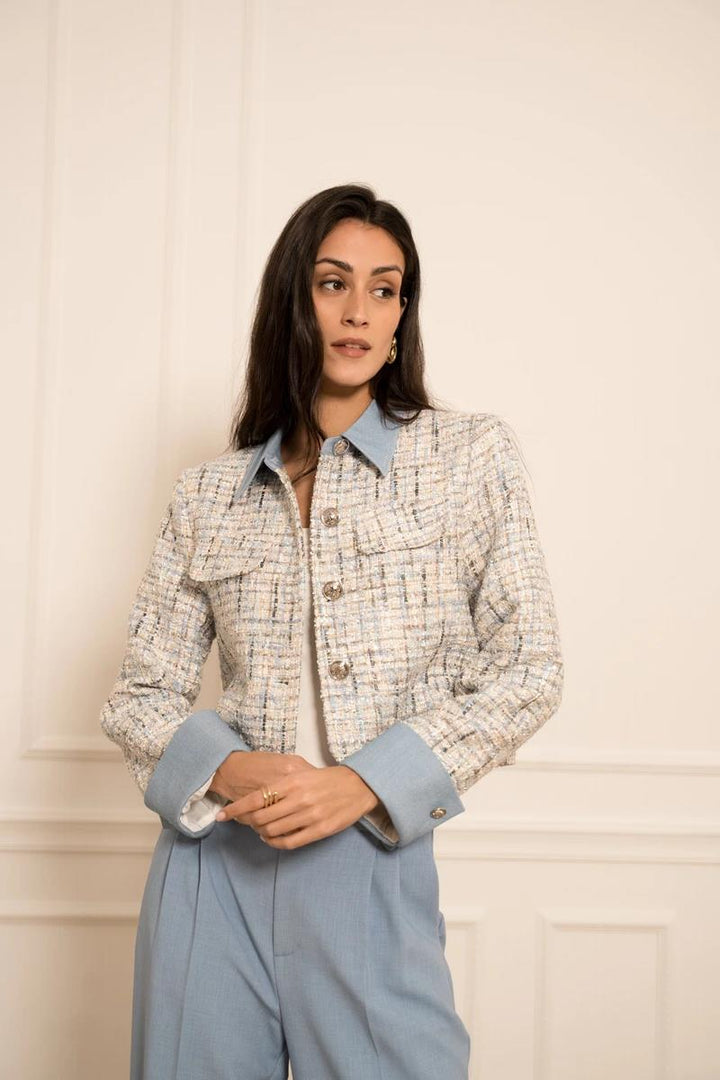 From Paris with love Blazer M/ Denimkrage