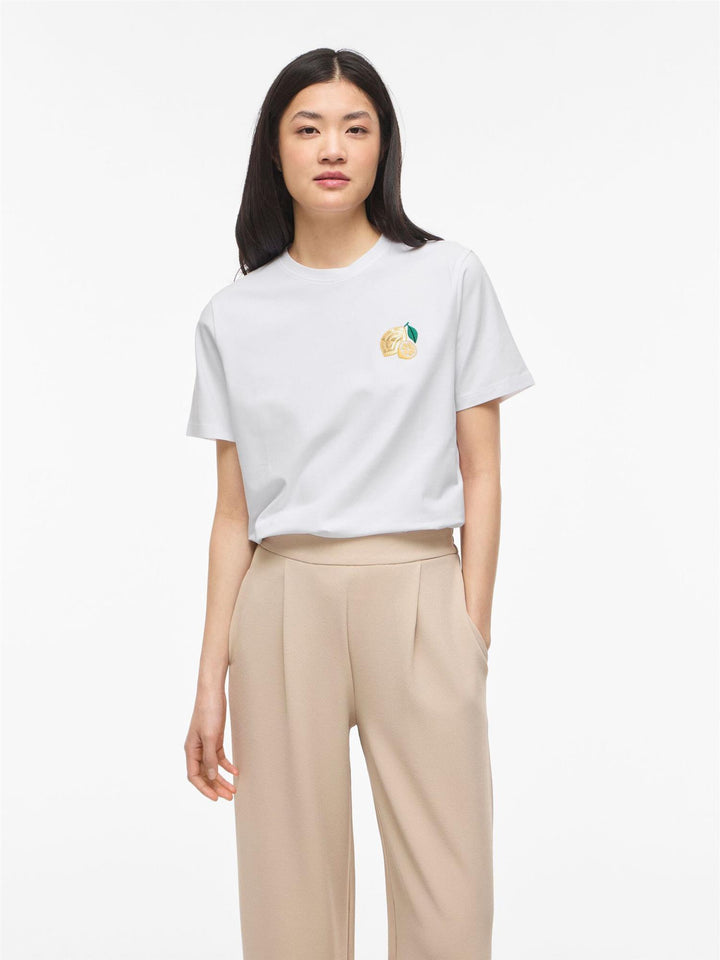 Vila Vinora T-Shirt Lemon