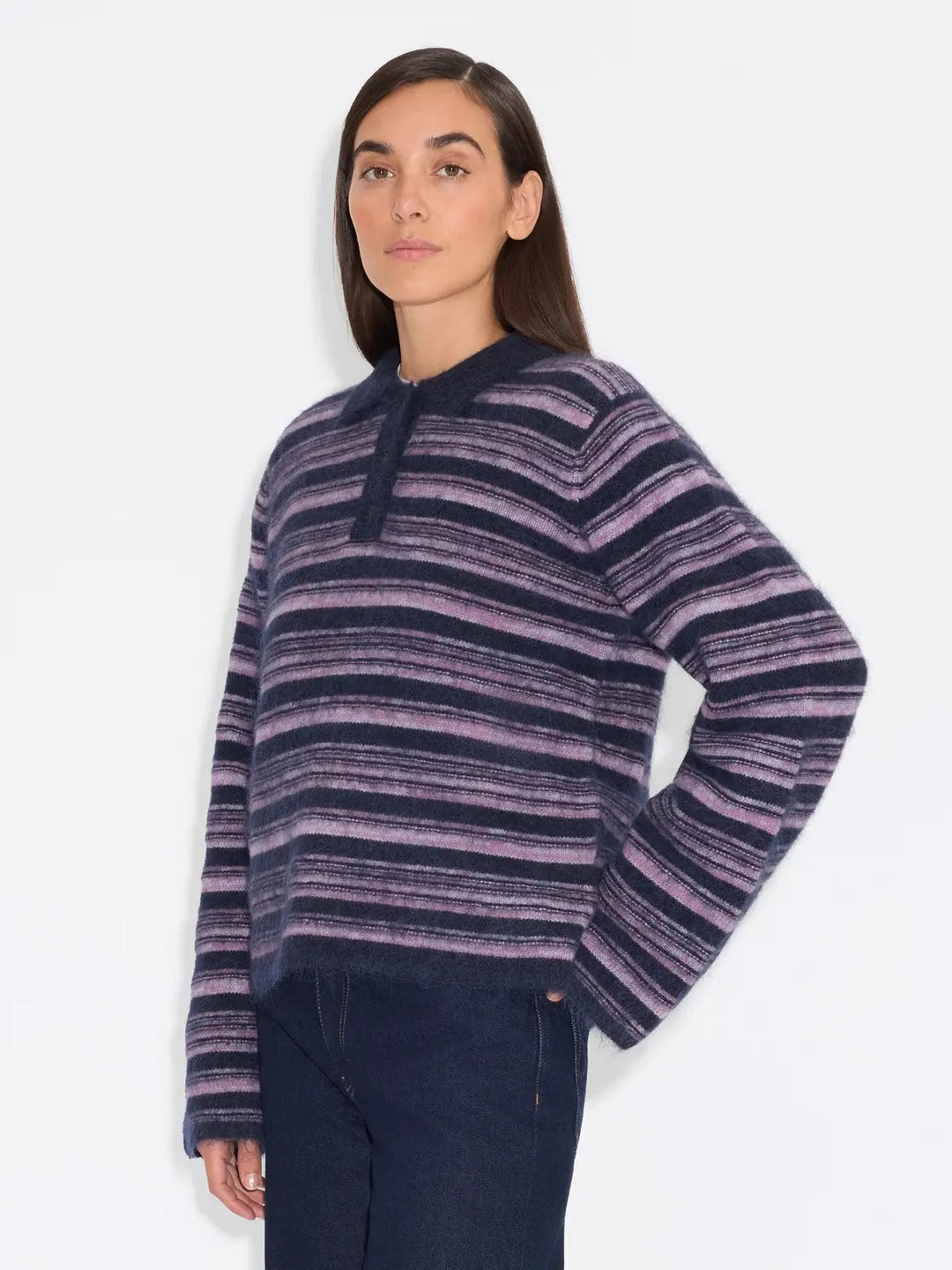Holzweiler Olivia wool polo sweater