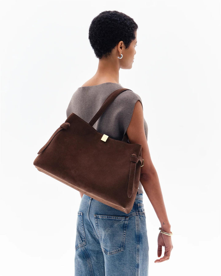 Yuzefi Gyoza Tote Suede