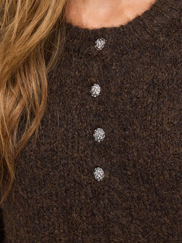 Vila Vibows Knit 3/4 Cardigan