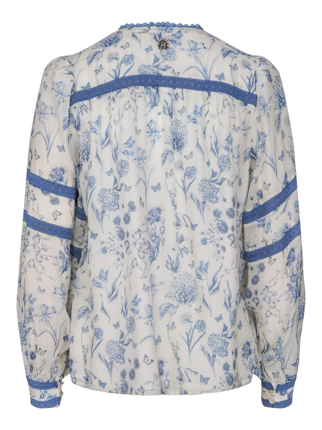 Haust Lace detailed blouse