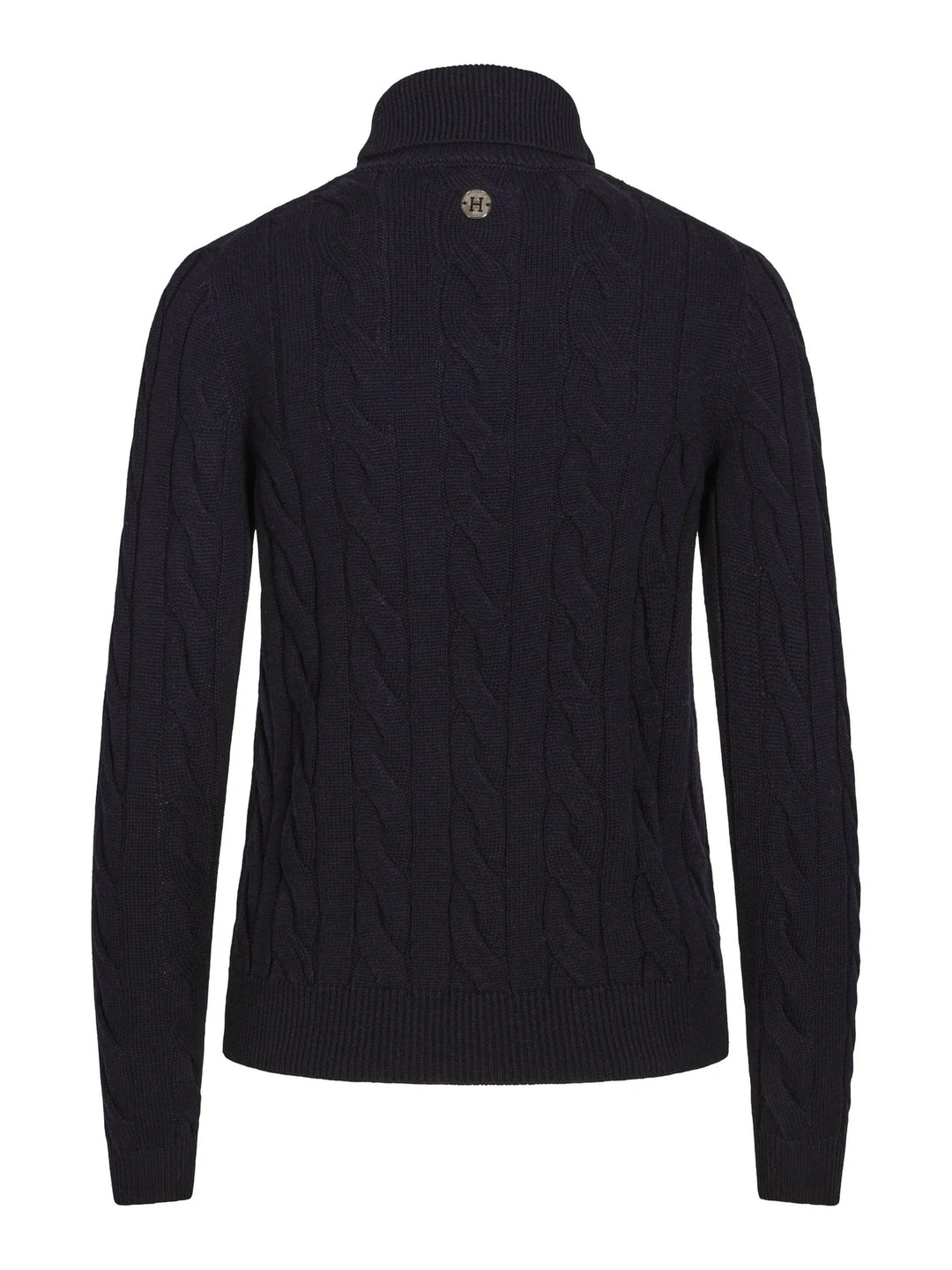 Haust Cable knitted roll neck