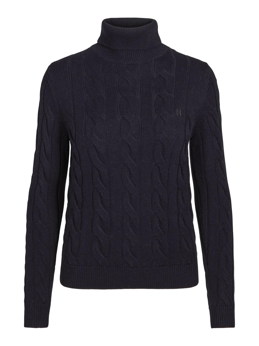 Haust Cable knitted roll neck