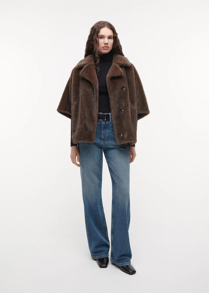STUDIO AR Clara Faux Mink