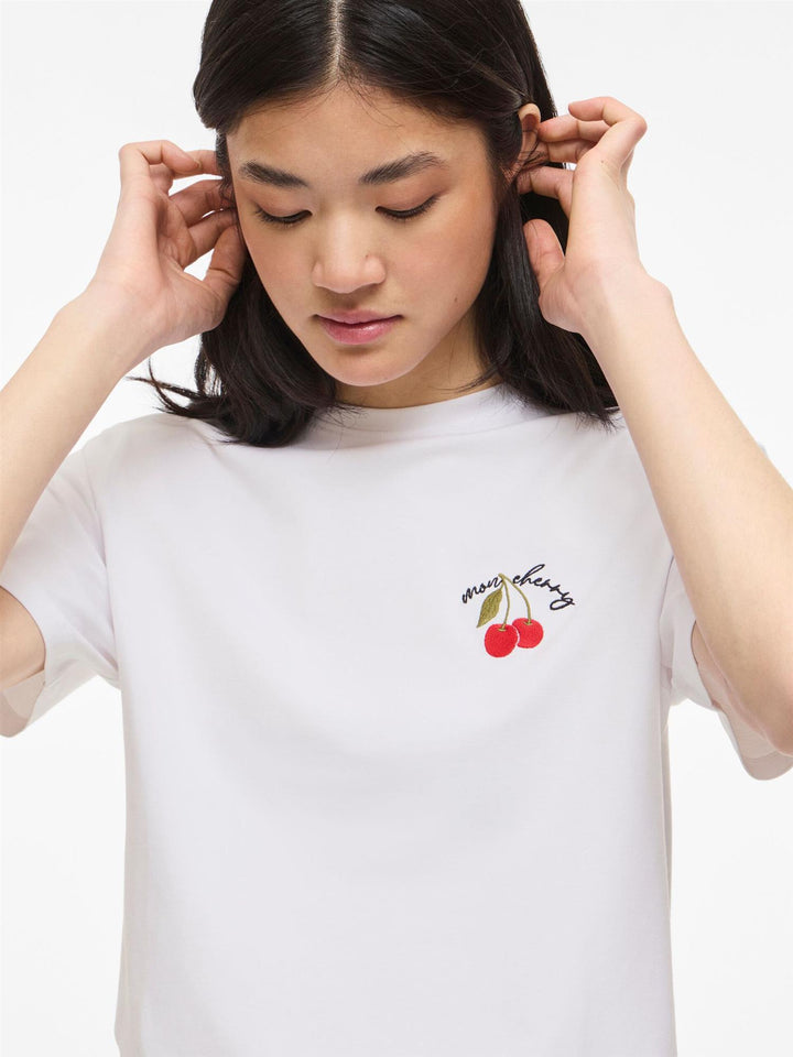 Vila Vinora T-Shirt Cherry