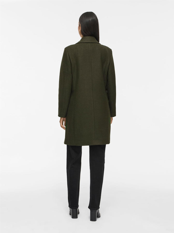Vila Viclaudia Button Coat