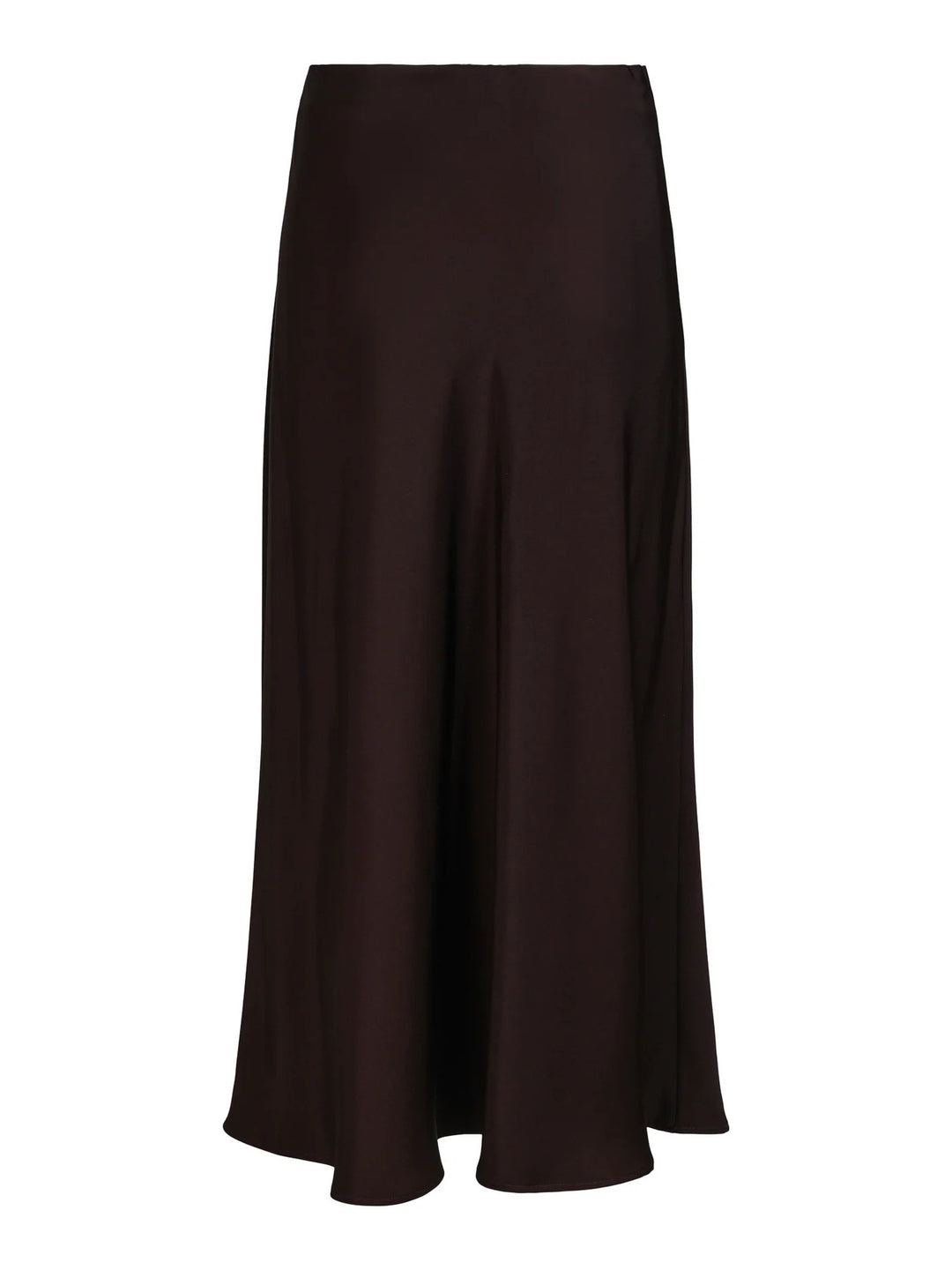 Haust Long Satin Skirt