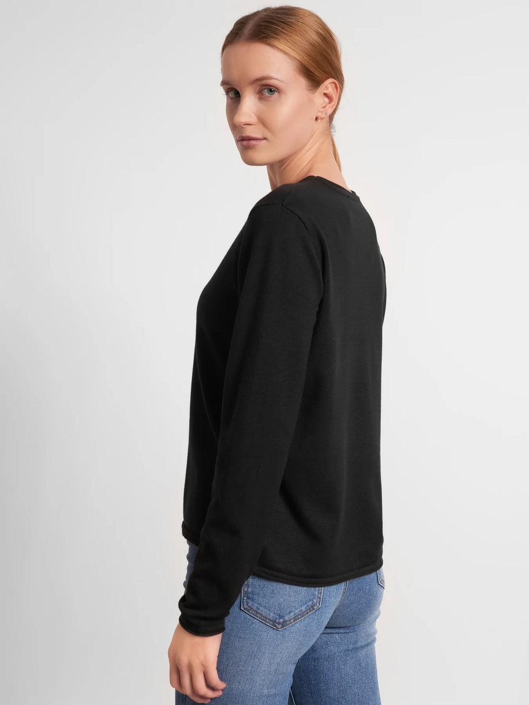 Soft Rebels Marla O-Neck Roll Edge