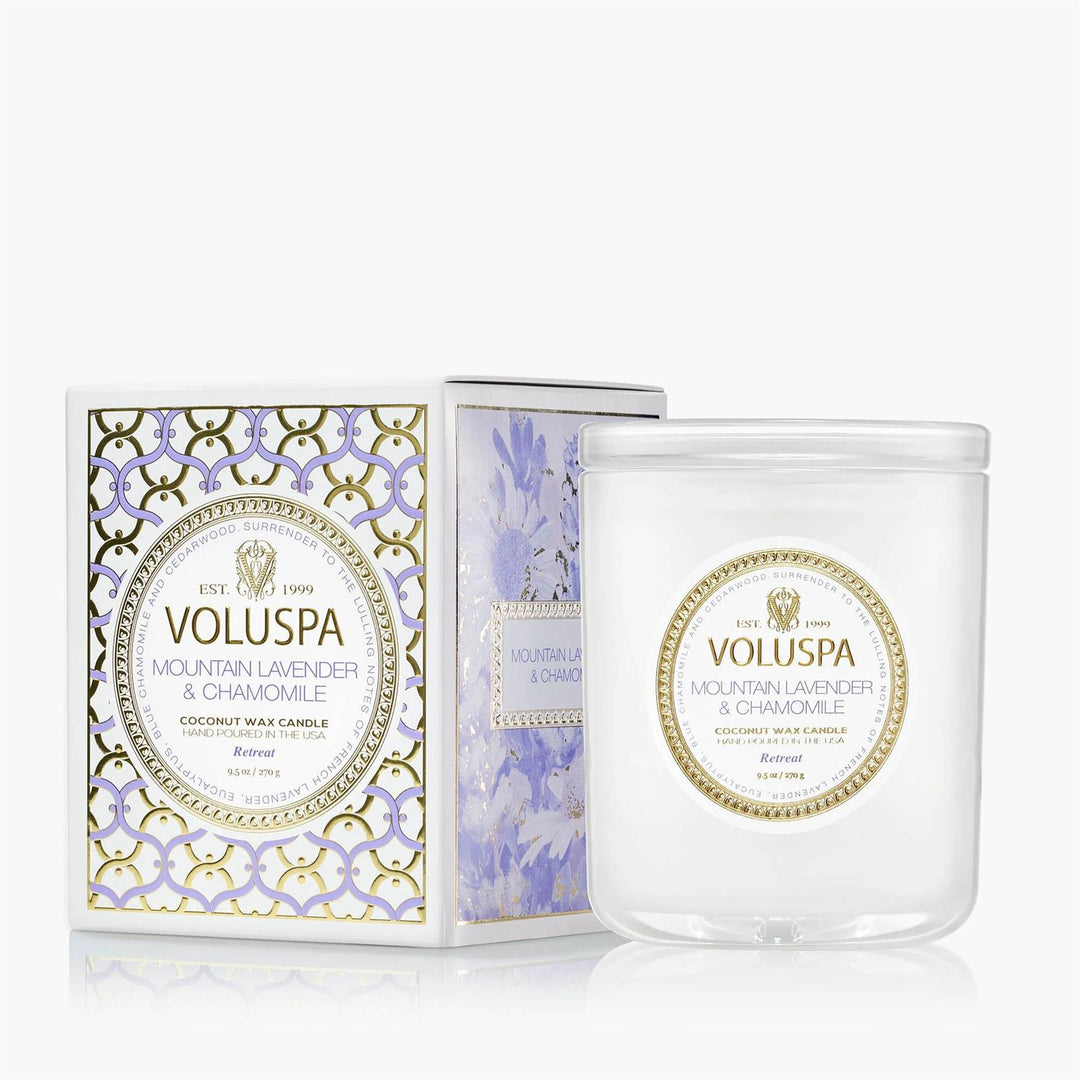 VOLUSPA Classic Boxed Mountain Lavender &amp; Chamomile
