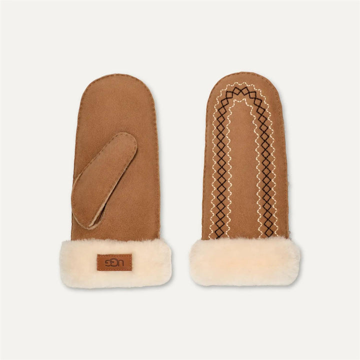 UGG Atherson Embroidered mitten