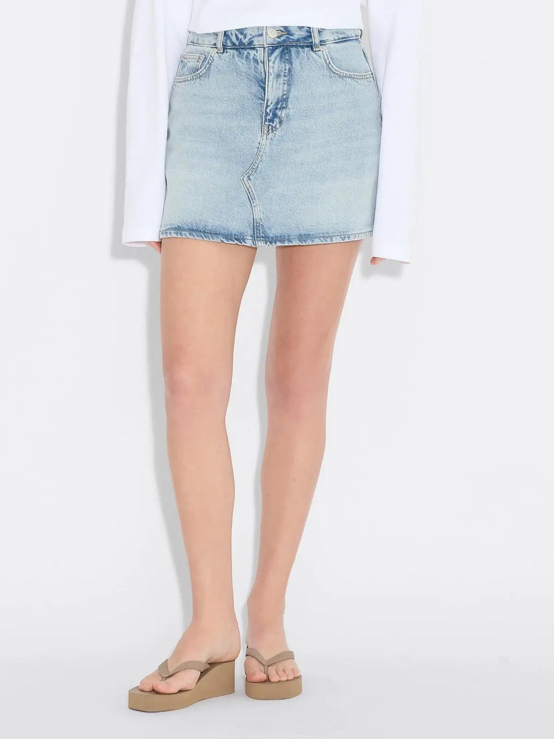 Holzweiler Denim mini skirt