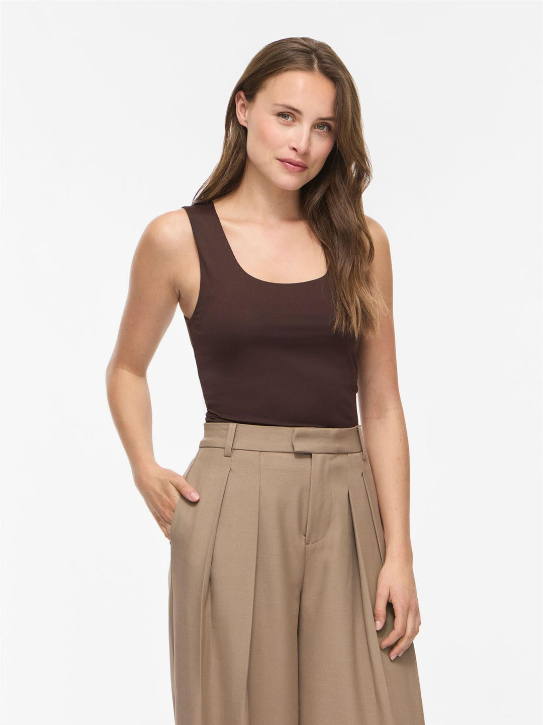 Vila Vikenza U-Neck Tank Top
