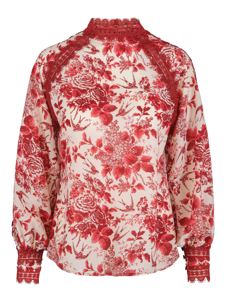 Haust Feminine ribbon Blouse